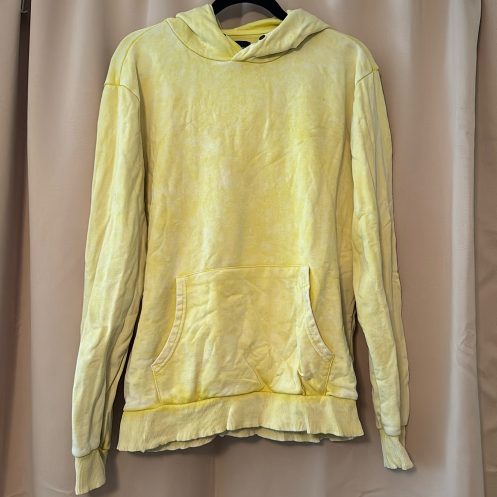 Forever 21 Yellow Sweatshirt Pullover Hoodie